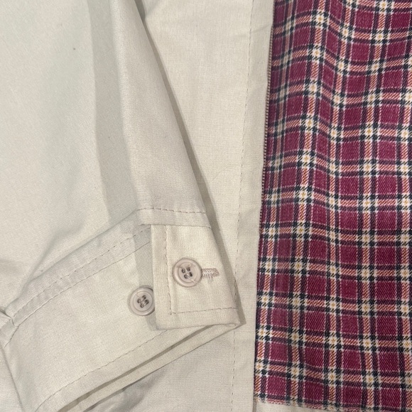 Dr. AirWair Martens Beige Jacket with Plaid Lining - Picture 3 of 7